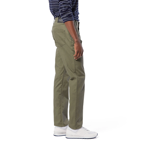 High Waist Latest Design Solid Color Chino Pants For Men Custom Design Color Size Stylish Men's Plus Size Solid Chino Pants - Product Image 3