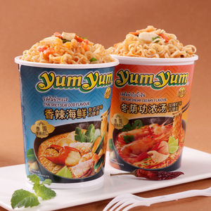 นำเข้าขายส่งบะหมี่กึ่งสำเร็จรูปรสกุ้งยำยำแบบกระป๋อง บะหมี่ทานเล่นยามดึก - Product Image 6