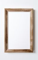 Marco de Fotos Moderno y Ecológico de Madera Estilo Rústico Personalizable para Decoración del Hogar, Bodas y Uso Familiar - Vertical de Sobremesa