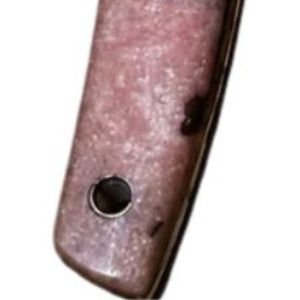 Cuchillo de Caza de Hoja Fija de Damasco con Mango de Nogal y Resina de Piedra Rosa, Forjado a Mano, para Camping, Supervivencia y Actividades al Aire Libre, OEM - Product Image 5