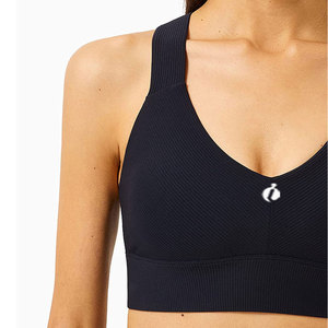 Sujetador Deportivo Personalizado sin Costuras para Mujer, de Alta Sujeción, para Yoga, Gimnasio, Correr, Ejercicio, Ropa Deportiva Elástica, Sujetador Deportivo Personalizado OEM - Product Image 6