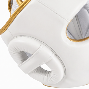 Protector de Cabeza de Boxeo Askar Blanco de PU, Equipo de Entrenamiento Protector para Todas las Temporadas - Product Image 4