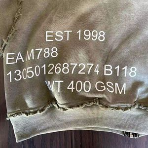 Sudadera con capucha para hombre, personalizada OEM, de invierno, de forro polar modal, con cremallera, lavada al ácido, desgastada, corta, con forro, ecológica - Product Image 4