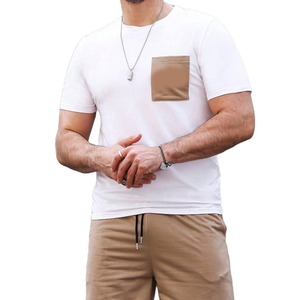 Nice Quality Men <b>Shirt</b> and Shorts 100% Polyester Set Good Quality Latest Design All Colors Summer Outfit Men 100% Polyester Set - Product Image 1
