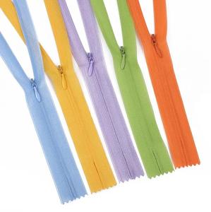 Vente directe d'usine 3 #   Fermetures éclair invisibles en nylon de 20 cm, extrémité fermée personnalisée pour pochettes, vêtements, pantalons, sacs, robes - Product Image 3