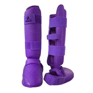 สนับแข้งคาราเต้หนังแท้ น้ำหนักเบา สำหรับฝึกซ้อมประจำวันและออกกำลังกาย - ขายส่ง - Product Image 1