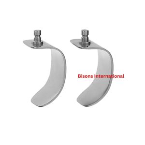 BISONS - Cuchillas Retractoras Quirúrgicas Ortopédicas Manuales al por Mayor, Acero Inoxidable de Grado Médico, Autoclavables - Product Image 1