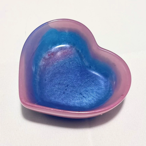 Best Quality <b>Epoxy</b> <b>resin</b> Heart Shape Bowl Customised Color wholesale Price For hotel restaurant <b>table</b> Decorative bowl - Product Image 5