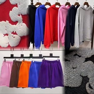 Proveedor Directo al por Mayor OMMiZ Sudadera con Capucha de Lujo de Algodón Vaquero de Diseño de Alto Gramaje con Estampado de Letras y Efecto Desgastado Baping Spider 1.1 - Product Image 5