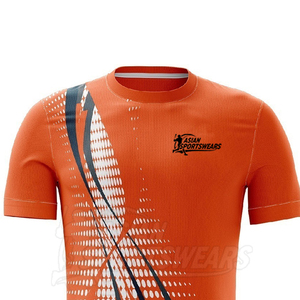 Camisetas de voleibol personalizables disponibles al por mayor con logotipo, nombre y número personalizados, ideales para equipos y escuelas. - Product Image 3
