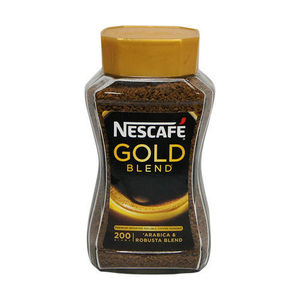 Café instantané Nescafé / Vente en gros de café instantané Nescafé Gold original 190g (pot) en poudre - Product Image 5