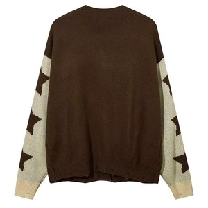 Suéter de punto transpirable para hombre, estilo cárdigan, informal, holgado, de grosor estándar, para parejas, ideal para otoño, venta al por mayor. - Product Image 6