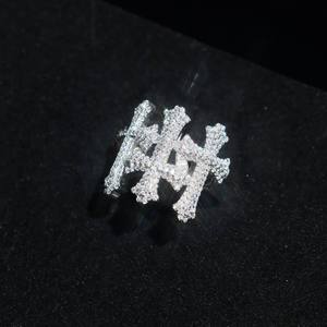 Bague en argent 925 Royal Crown avec diamant cultivé en laboratoire, bijou léger de style gothique pour hommes et femmes, cadeau de luxe à la mode - Product Image 3