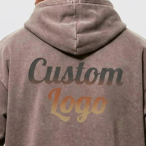 Sudadera con capucha de algodón para hombre, con estampado personalizado, estilo urbano, para chicos, de moda. - Product Image 5