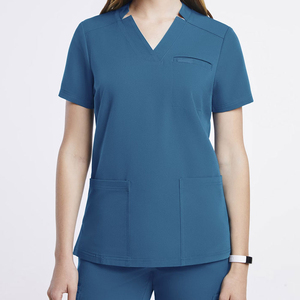 Ensemble d'uniformes médicaux pour femmes, design personnalisé, marque privée, vêtements de travail hospitaliers, fourniture directe d'usine - Product Image 3