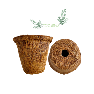 Chemical Free Organic Coconut Coir Fiber Flower <b>Pots</b> Biodegradable Planting Cones for Seedlings From Eco2go Vietnam - Product Image 6