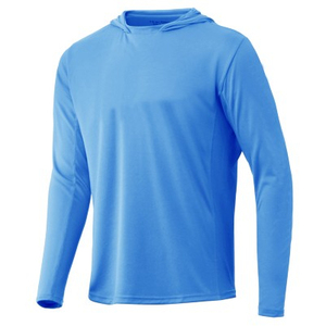 Camisetas de Manga Larga con Capucha y Protección UV, Personalizables con Logotipo, Protección Solar UPF50+, Secado Rápido, Transpirables, para Pesca - Product Image 2