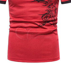 เสื้อโปโลปักโลโก้สั่งทำขายส่งจากโรงงาน เสื้อโปโลผู้ชายผ้าฝ้าย OEM ODM เสื้อโปโลปักลายตามสั่ง - Product Image 3