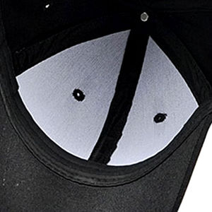 หมวกเบสบอลผ้าฝ้าย 100% หมวกแก๊ปแฟชั่นแบบเรียบสำหรับคุณพ่อ ปรับแต่งได้ หมวกกีฬาปักโลโก้สำหรับผู้ชาย ระบายอากาศได้ดี - Product Image 4