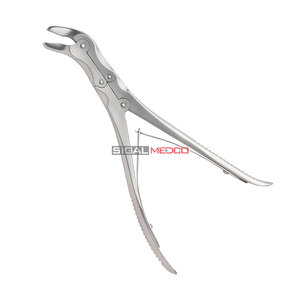 Rongeur à os à action composée 8 mm de morsure 240 mm Instrument chirurgical en acier inoxydable Rongeur manuel orthopédique de précision pour la coupe des os - Product Image 1