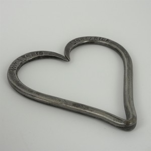 แผ่นรองจานรูปหัวใจสแตนเลสคุณภาพดีสำหรับใช้ในครัว - Product Image 4
