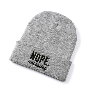 Gorro de Cachemira Suave y Lujoso, Grueso y Cálido, para Hombre y Mujer, Otoño Invierno - Product Image 1