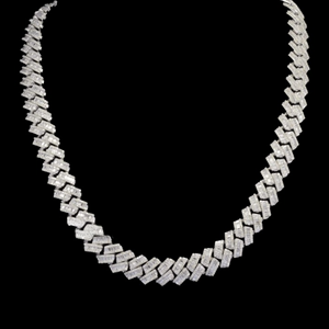 Best Selling 14 MM VVS Moissanite Diamond Cuban Link <b>Chain</b> <b>Iced</b> <b>Out</b> Hip Hop Style Miami Cuban Link Necklace - Product Image 5
