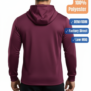 Custom Vintage <b>Zip</b>-<b>Up</b> Heavyweight Unisex Hoodie 100% Polyester Knitted Embroidered Eco Friendly Breathable Full-<b>Zip</b> - Product Image 2