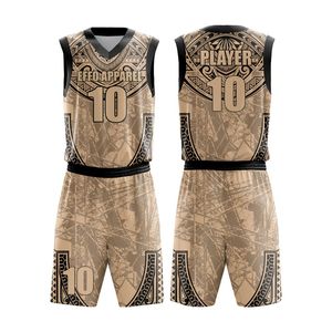 Uniforme de Baloncesto Sublimado de Diseño Profesional, Talla para Adultos, Uniforme de Baloncesto de Secado Rápido Hecho con el Mejor Material - Product Image 6
