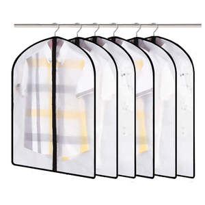 Housse de vêtement pour robe de mariée, housse anti-poussière, housse de rangement pour vêtements, housse non tissée avec logo personnalisé - Product Image 5