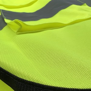 Chaleco de Seguridad de Poliéster Impermeable de Alta Visibilidad, Certificado EN, Reflectante, con Cierre y Bolsillos, Ropa de Trabajo Unisex de Alta Visibilidad - Product Image 4