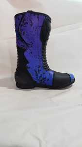 Bottes de moto en cuir véritable, modèle 2026, les plus vendues, pour la course et la conduite - Product Image 2