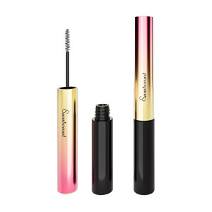 Custom Shaped 4ml PP Plastic Mascara Tube with Silicone or Iron <b>Wire</b> <b>Brush</b> Luxury Mascara Tube Manufacturer High Quality ODM - Product Image 2
