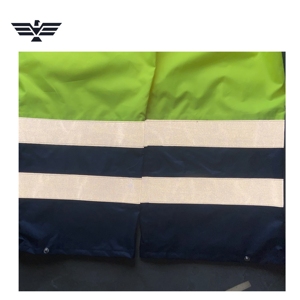 Custom Hi Vis Waterproof Safety Bib <b>Overalls</b> Reflective Rain Dungarees <b>Men's</b> PVC Industrial Workwear High Visibility Bib Pants O - Product Image 5