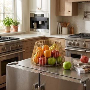 Cesta de hierro pintada, cesta de hierro pulida, cesta de hierro con acabado mate, cesta de hierro brillante, cesta de hierro texturizada, cesta de hierro sencilla - Product Image 2