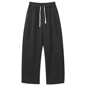 High Quality RICHTALK <b>SPORTS</b> Unisex Style Banana Jeans American Baggy Sweatpants Polyester/Cotton Drawstring <b>Trousers</b> Men - Product Image 4