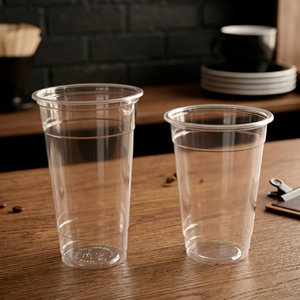 Quang Quan Transparent Disposable Plastic <b>Cups</b> 12oz-24oz 95mm Diameter PP Plastic <b>Cup</b> For Hot/<b>Cold</b> Beverages Milk Tea Juice - Product Image 4