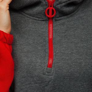 Ladies All-Printed High Quality Cotton Winter Plus Size Hooded Hoodie Long Sleeves Kangaroo Pocket Custom Design Quick-Drying - Product Image 6