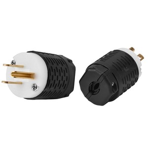 BOSSLYN NEMA 5-15P tipo B spina collegabile USA 15A 125V 3 polo spina di alimentazione UL elencato E500807 - Product Image 3