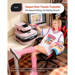 เครื่องรีดร้อนอัตโนมัติ ขนาด 15 x 15 นิ้ว พร้อมหน้าจอดิจิตอล รีดเสื้อยืดได้อย่างรวดเร็ว ปรับแรงกดได้ ปลดแรงกดอัตโนมัติ - Product Image 3