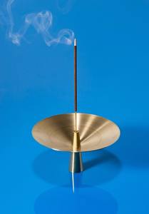 Trending Brass Bowl Incense <b>Holder</b> Luxury Metal Aroma Burner For Meditation Yoga Home Decor Gift Packs Us - Product Image 1