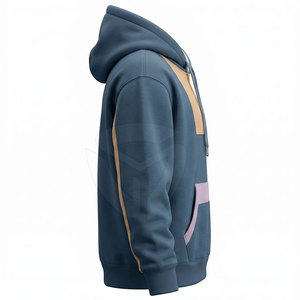 Sweat à capuche pour homme, tissu doux et respirant, design durable, mélange de coton idéal pour l'entraînement sportif et les activités de plein air - Product Image 3
