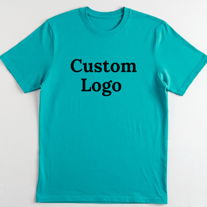 Camisetas de Hombre de Manga Corta, Color Sólido, 100% Algodón, Secado Rápido, Transpirables, Cuello Redondo, Estampadas - Product Image 3
