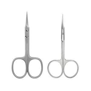 Tijeras Profesionales de Acero Inoxidable para Cejas, Recortador de Cutículas y Piel Muerta para Manicura y Pedicura - Product Image 1