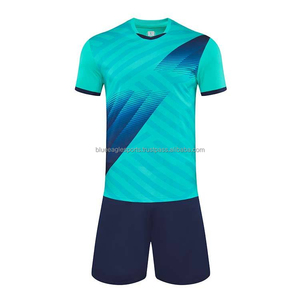 Uniforme de Fútbol para Adultos de Alta Calidad, Tallas Personalizadas, Logotipo, Material Cómodo de Spandex/Algodón, BLUE EAGLE SPORTS, Personalizado para Equipos - Product Image 2