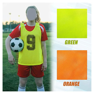 Chalecos de Entrenamiento de Malla de Nailon para Equipos, Chalecos Deportivos, Camisetas, Chalecos de Entrenamiento para Adultos, Baloncesto, Fútbol, Fútbol Americano, Transpirables y Ligeros - Product Image 4