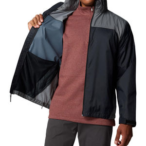 Veste matelassée à capuche pour homme, personnalisable en gros, chaude, coupe-vent, imperméable, légère, pour l'extérieur, hiver - Product Image 3