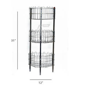 Estante para Verduras Resistente, Organizador de Cocina de Múltiples Niveles, Soporte Metálico para Verduras - Product Image 2