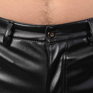 กางเกงหนังคุณภาพดีที่สุดสำหรับผู้ชาย ผลิตจากโรงงาน รับสั่งทำ กางเกงขายดีสำหรับผู้ชายในราคาขายส่ง พร้อมโลโก้ของคุณเอง - Product Image 5