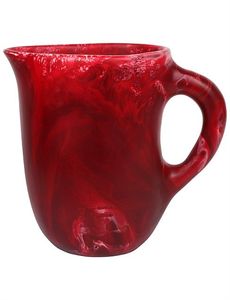 Pichet en résine écologique fait main, élégant, classique, léger, durable, vaisselle décorative, récipient à boisson - Product Image 3